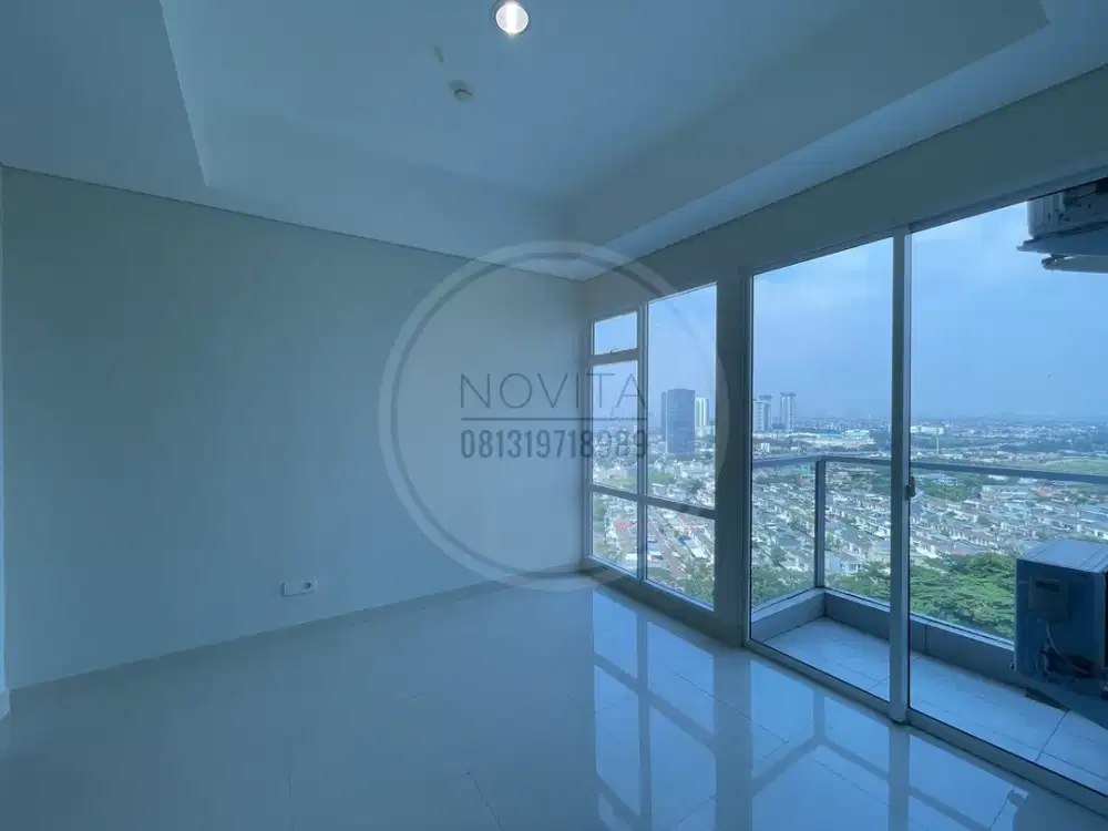 Disewakan Apartemen Puri Mansion Jakarta Barat - 2 BR + 1 Semi Furnished Best View