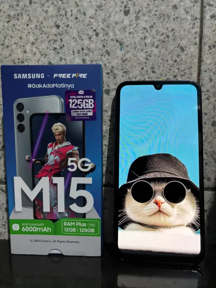 SAMSUNG M15 5G RAM 6GB ROM 128GB