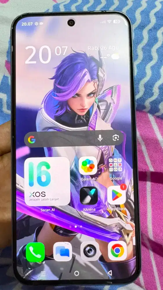 Infinix GT 30 Pro 8/256 Putih Minus