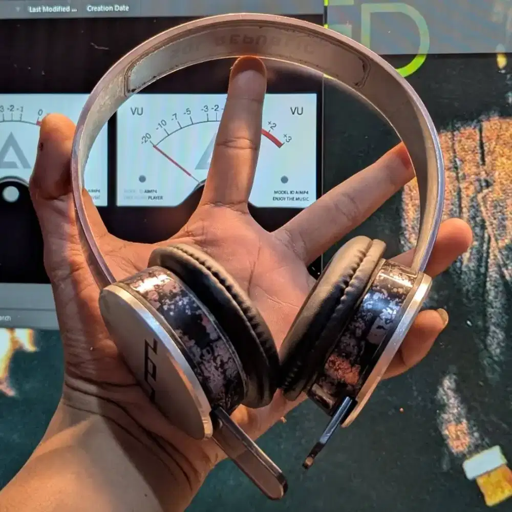 Headphone Headphones Headset From SOL REPUBLIC Tracks HD - Abu-abu