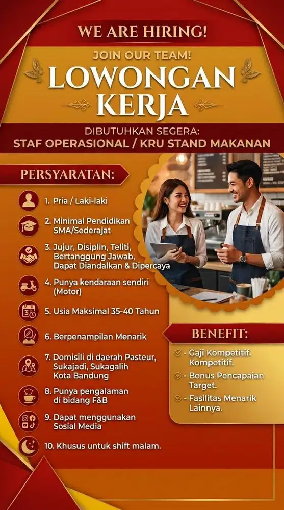 DIBUTUHKAN SEGERA!