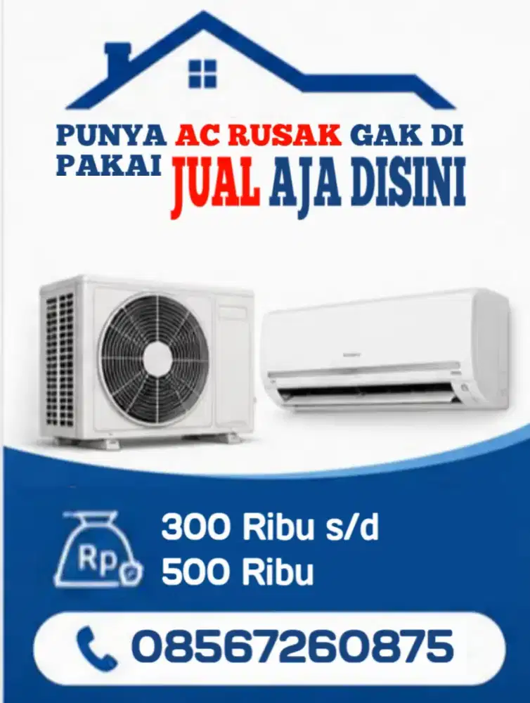 Beli AC Rusak tak terpakai