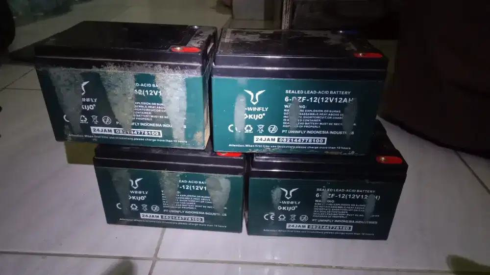 Batree sepeda listrik uwinfly
