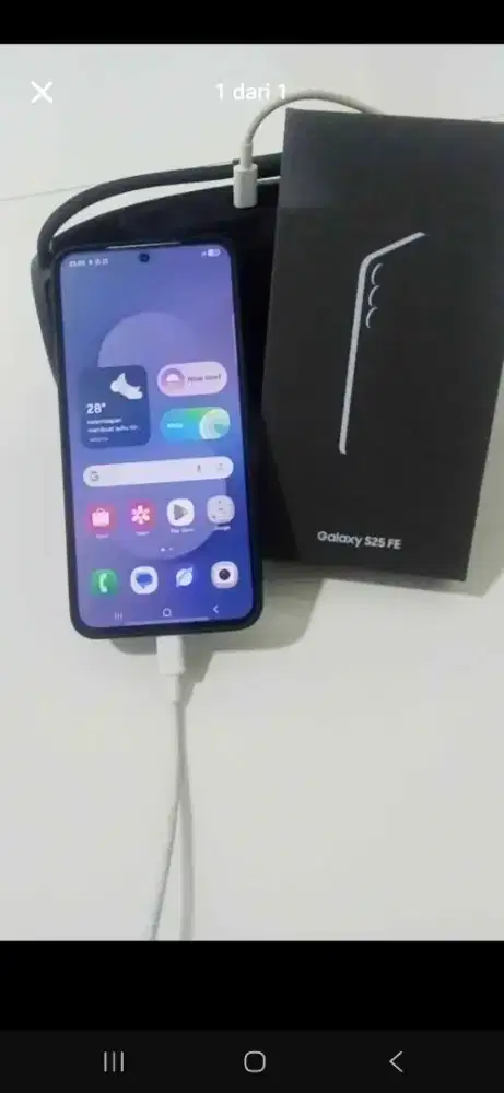 Hp samsung galaxy s 25 fe ram 8  256 gb