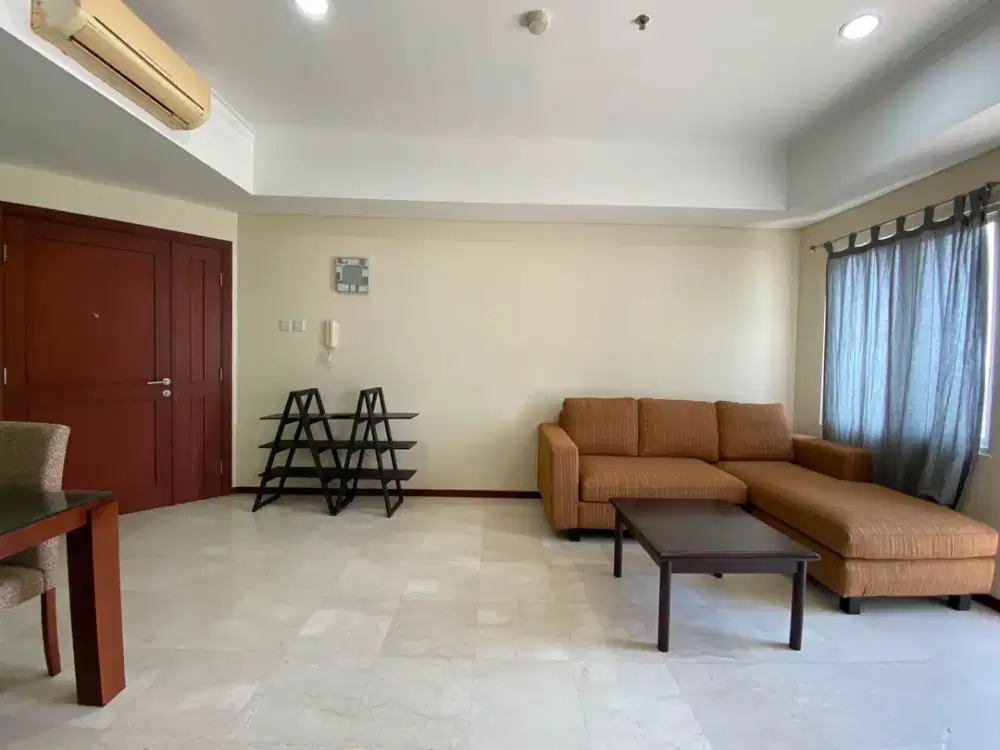 2BR+ furnish luas besar SIAP HUNI Apt.Royal mediterania dekat CP