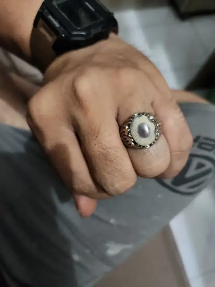 Batu motif mata natural no died