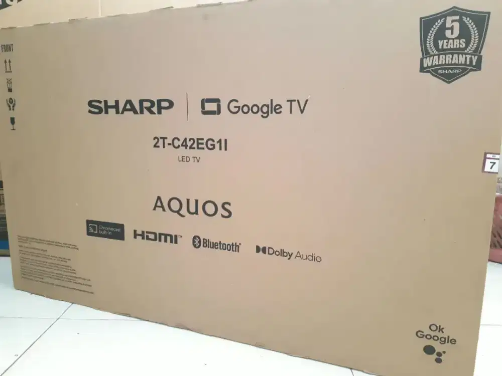 Google TV SHARP 42 inc Istimewa Smart TV Youtube TV