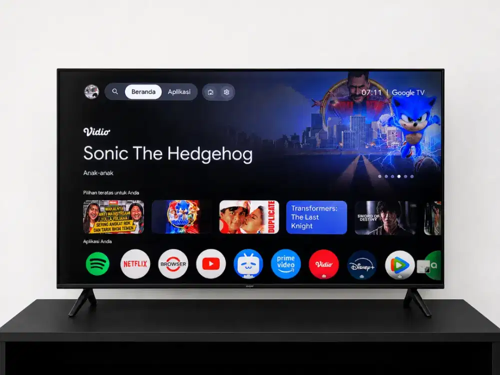 smart tv sharp 55 inch