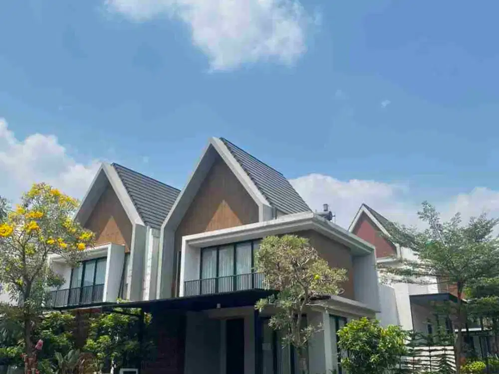 Rumah Murah Hoek Mahogany Summarecon Asri Siap Huni View Gunung Akses Jagorawi