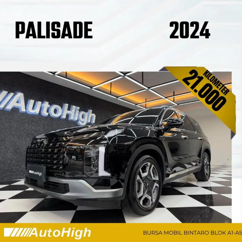 DP10% [Km21.000] Palisade Signature 2024 Black Reg 2023 #AUTOHIGH