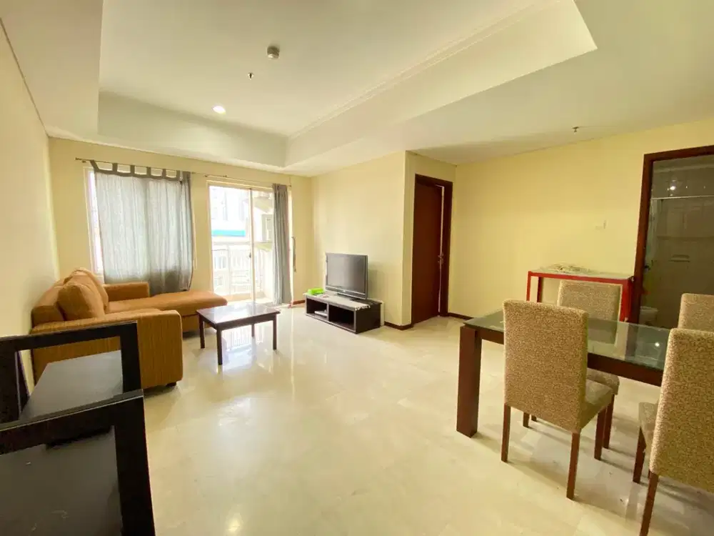 2BRplus luas besar SIAP HUNI Apt.Royal mediterania Tanjung Duren dekat CP
