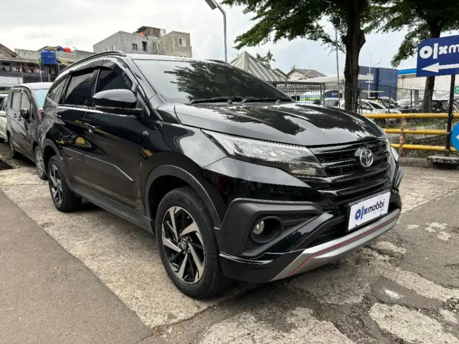 DP MURAH Toyota Rush 1.5 TRD Sportivo Bensin-AT 2018 Hitam CUKOB