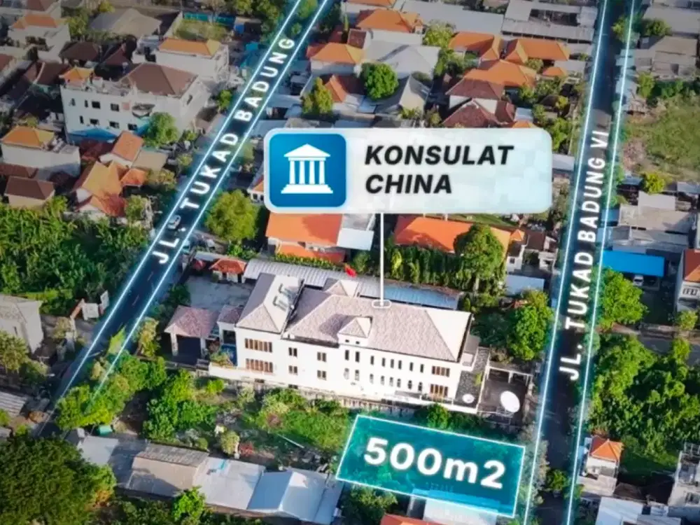 DIJUAL LAHAN – RENON, DENPASAR Jalan Tukad Badung VI