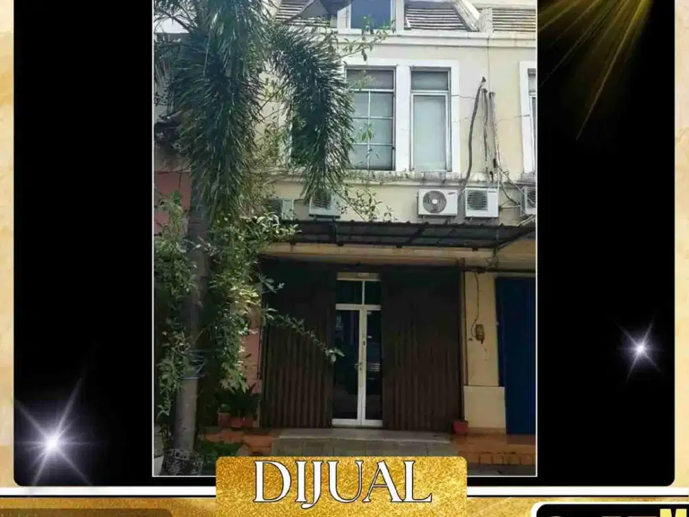 DIJUAL RUKO 3 LANTAI LUAS TANAH 67 M² DI MUTIARA TAMAN PALEM CENGKARENG JAKARTA BARAT
