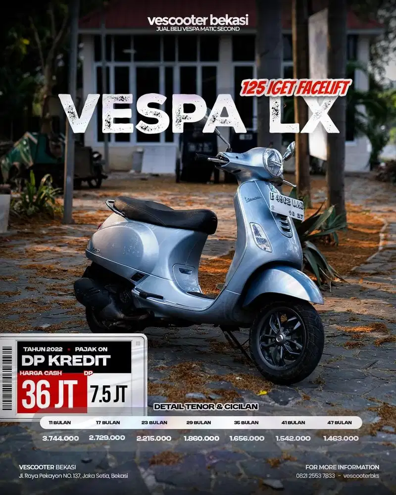 VESPA LX 125 IGET FACELIFT 2022