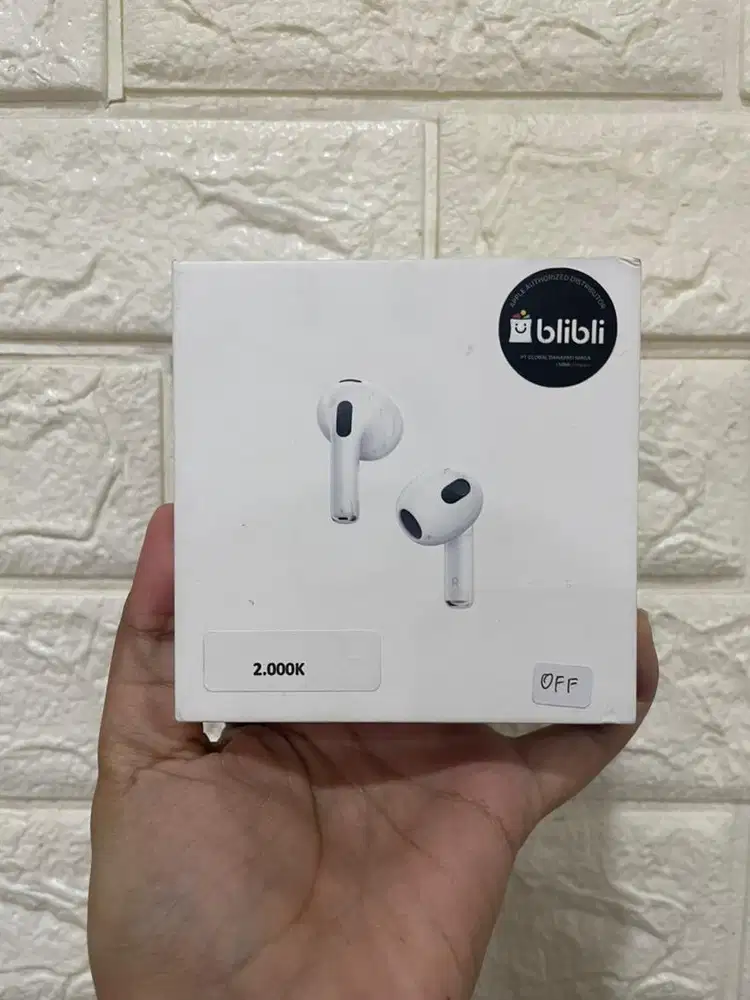 AIRPODS GEN 3 SECOND RESMI