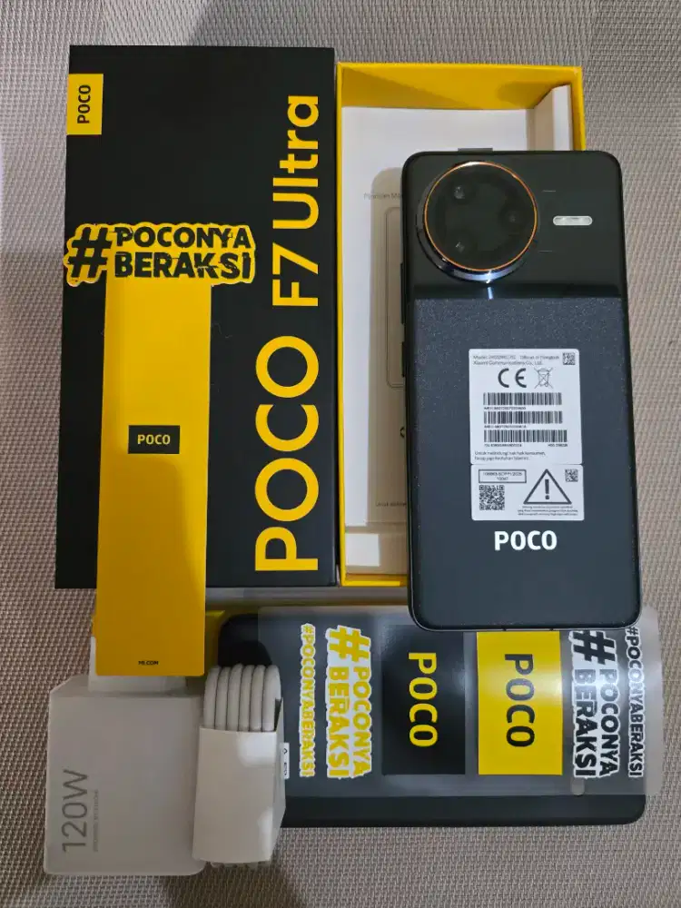 POCO F7 Ultra 12/256 GB Buka segel Dus ajah