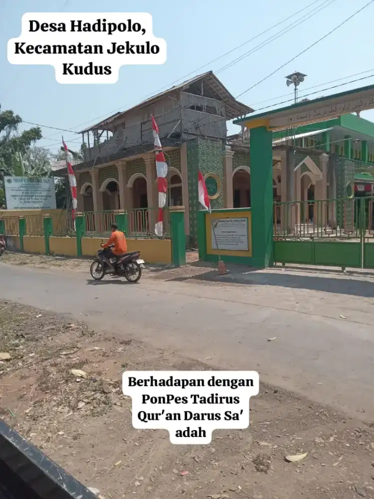 Dijual kapling murah depan ponPes Jekulo Kudus