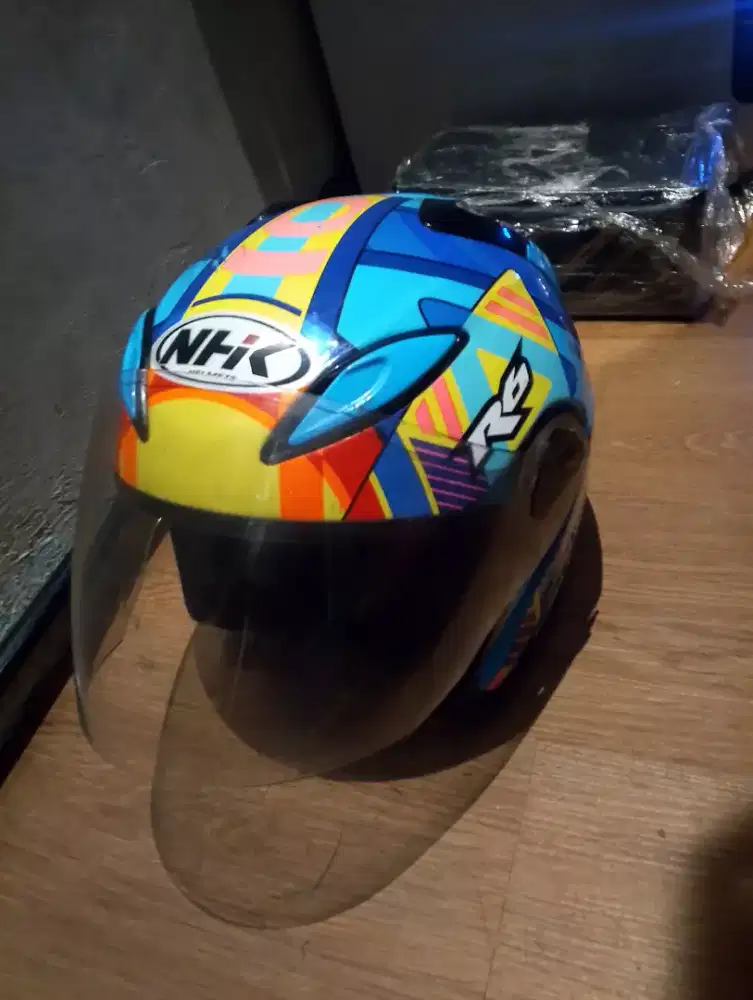 Helm half face NHK