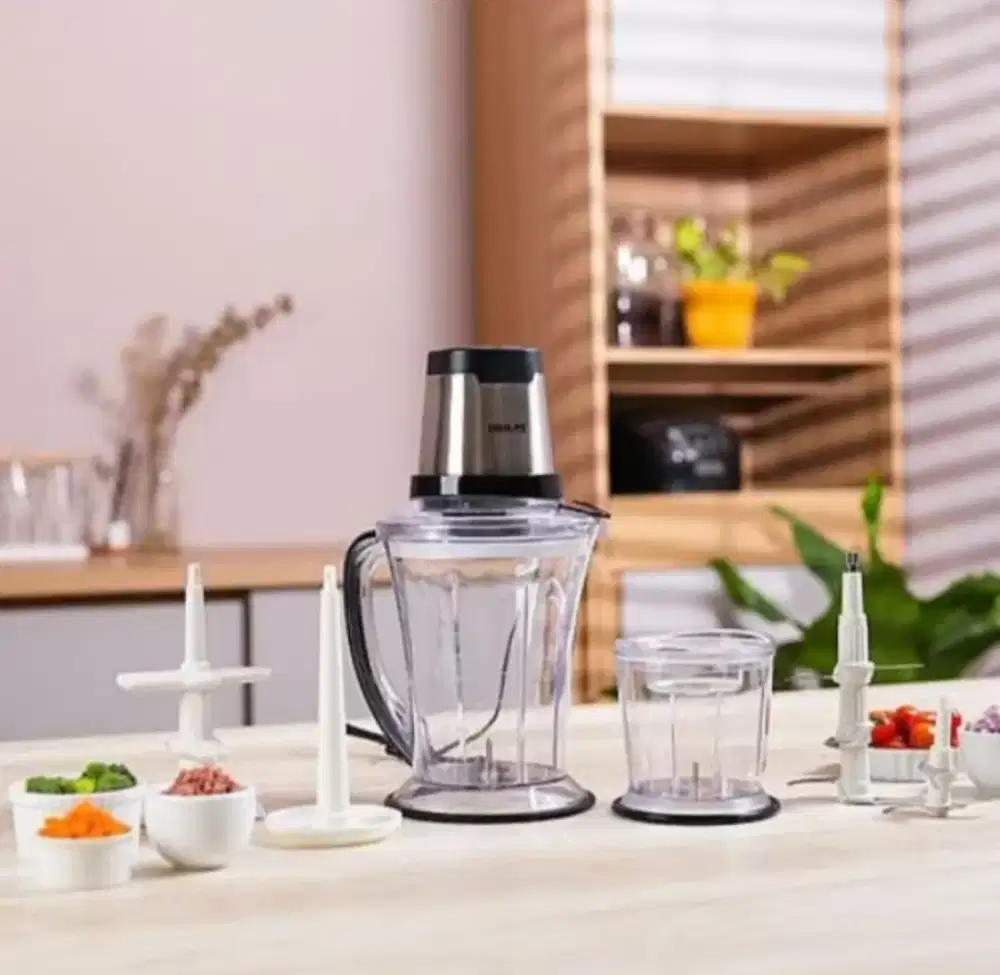 IDEALIFE ELECTRIC CHOPPER BLENDER 2 TABUNG PENGGILING IL- 219S