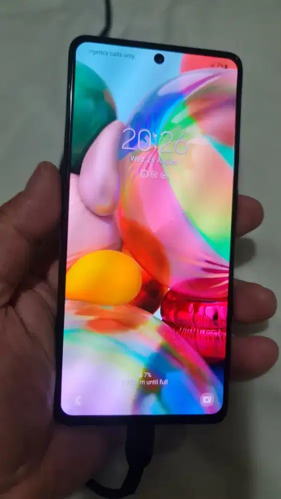 Samsung A71 Hitam Mulus RAM 8Gb / 128Gb
