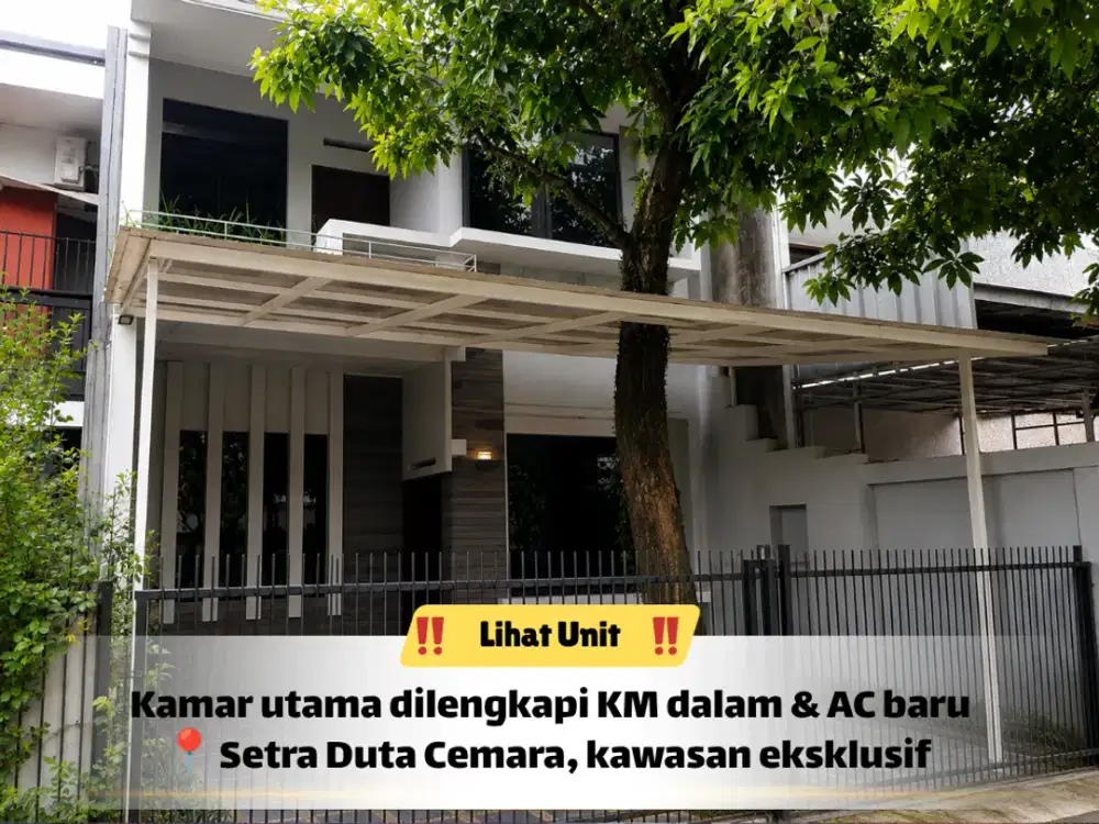 Rumah Setra Duta Cemara — Ruang Luas, Siap Huni, Survey Sekarang!