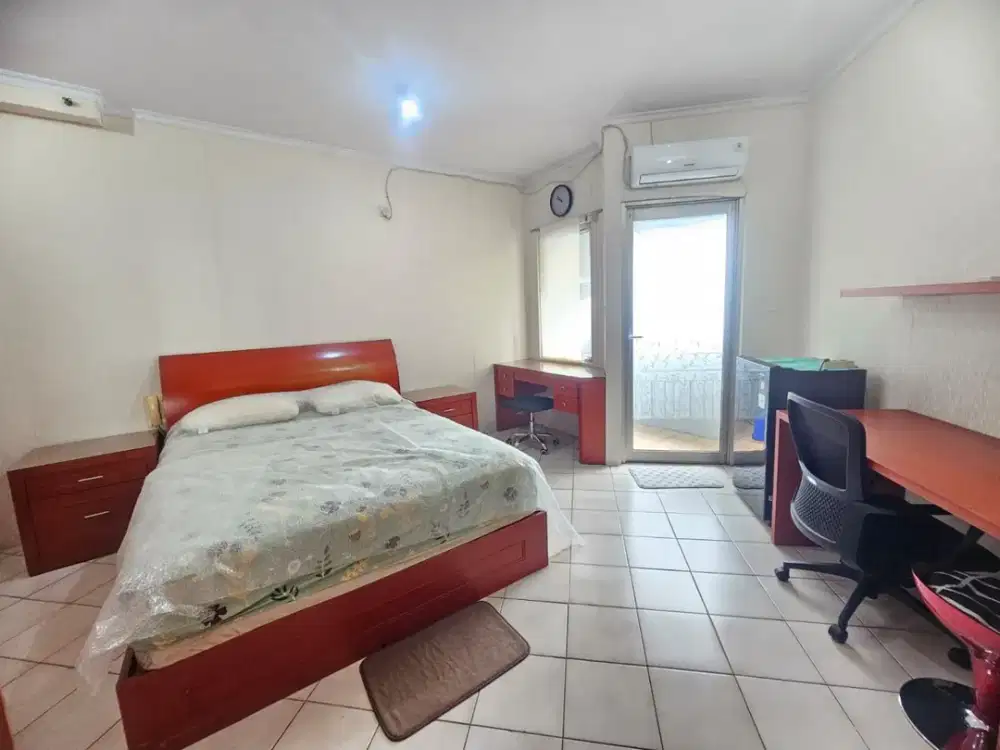 1BR/Studio furnish siap huni Apt.Mediterania garden res 1 dekat CP, Tanjung Duren
