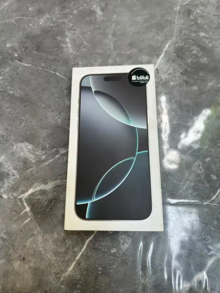 IPhone 16 pro max 1TB ibox baru/segel box new, White titanium