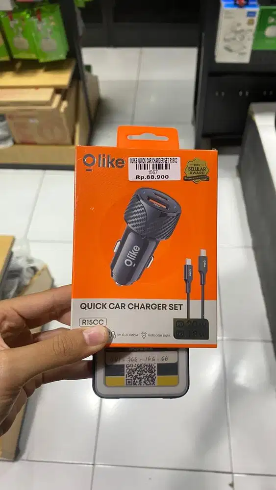 OLIKE QUICK CAR CHARGER SET RIC
