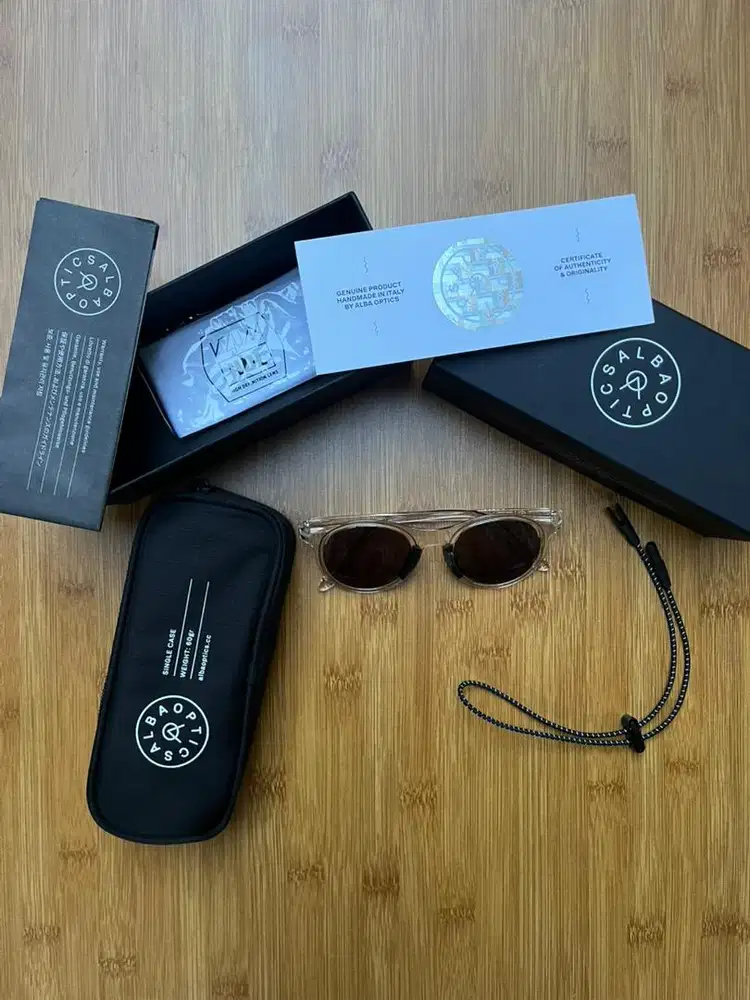 Kacamata Sepeda ALBA OPTICS ITALY !!!
