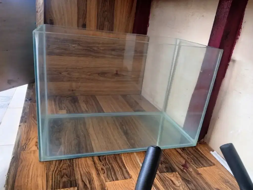 Aquarium Kaca Ikan Hamster semua masuk