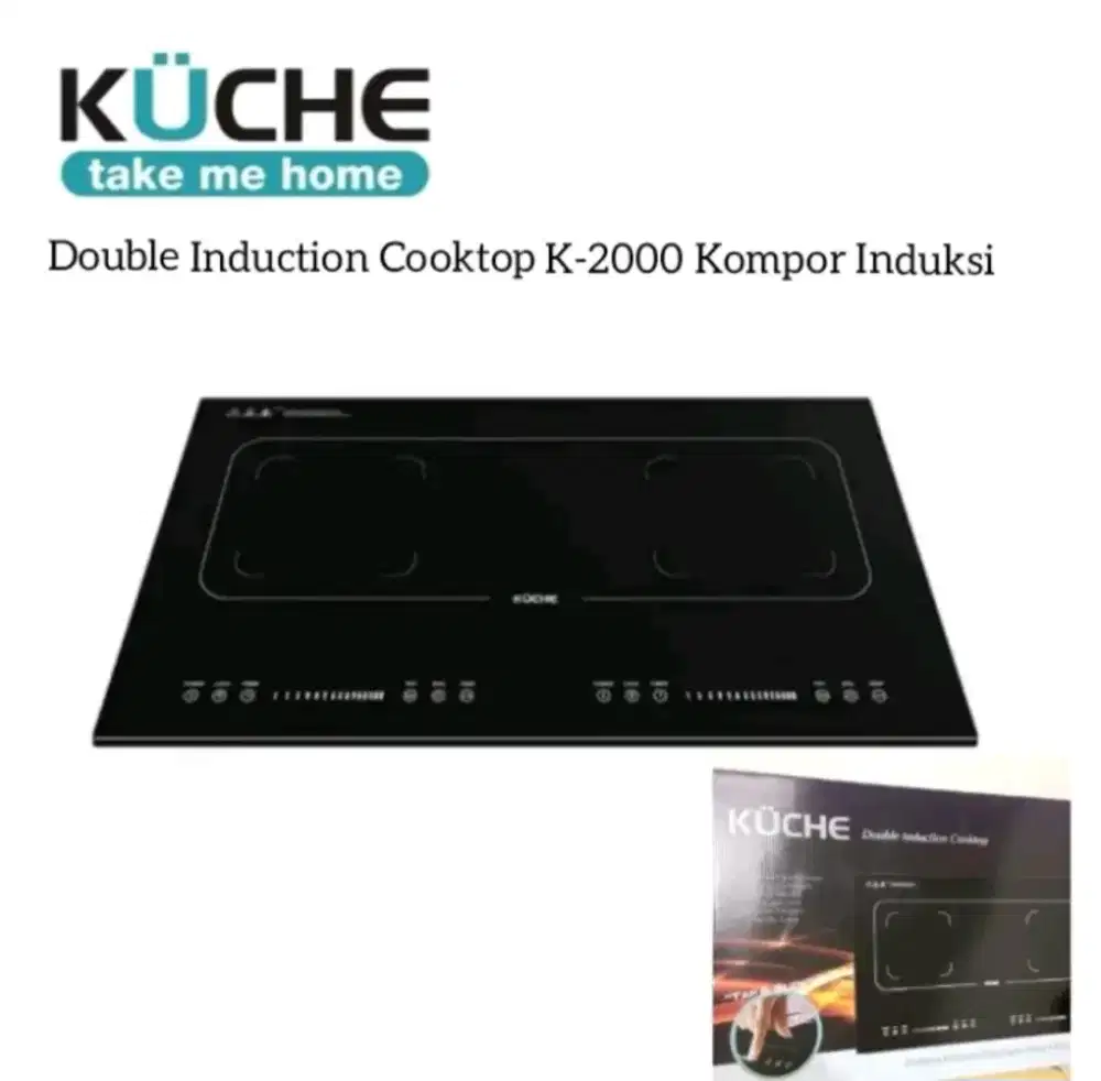 KUCHE KOMPOR LISTRIK INDUKSI K2000 BARANG BARU STOK LAMA