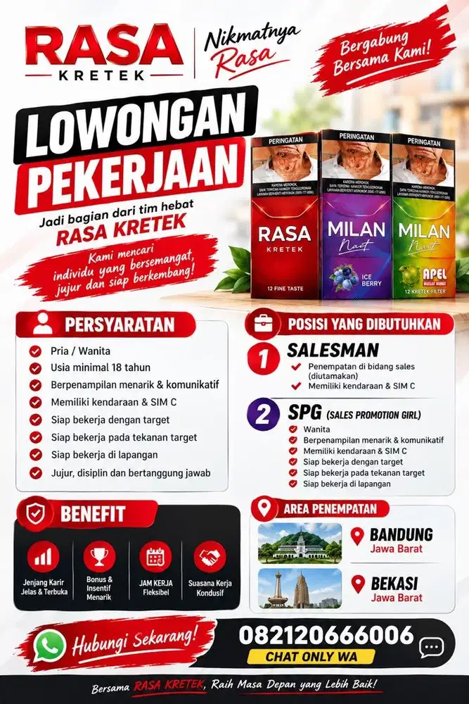 Lowongan kerja sales