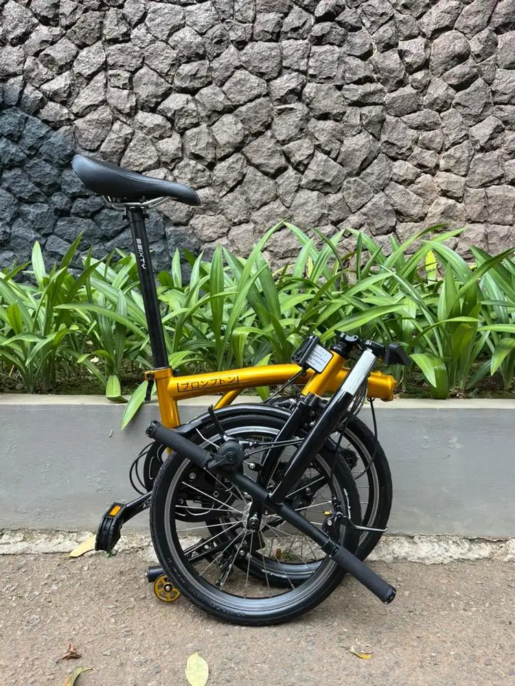 Sepeda Lipat 3Sixty GOLD GLOSSY !!!