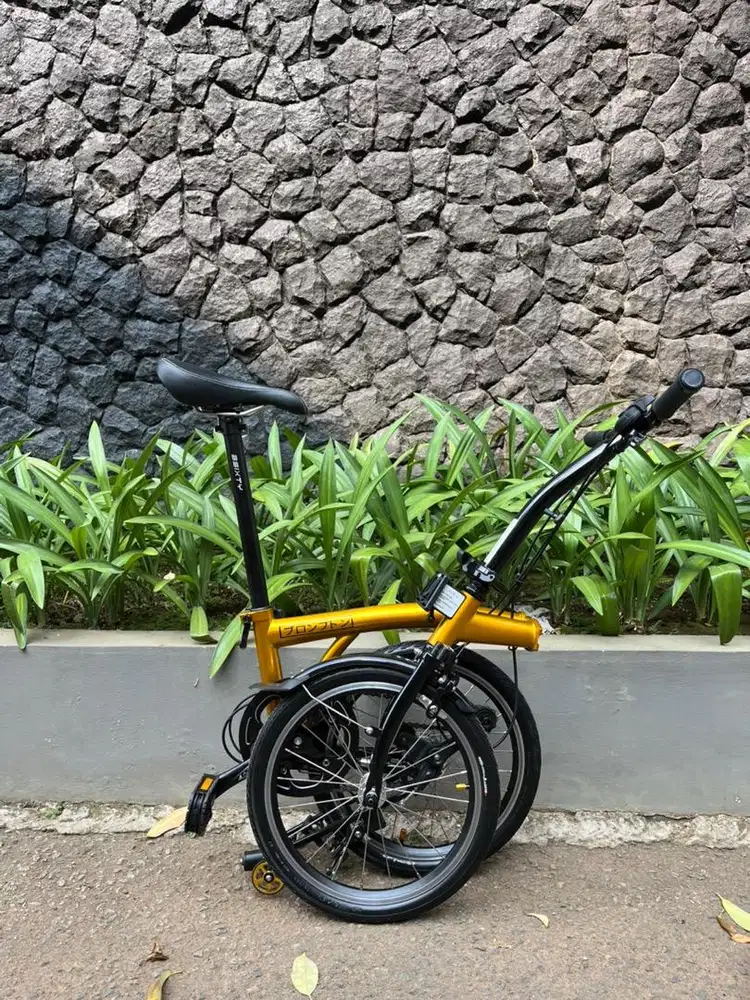 Sepeda Lipat 3Sixty GOLD GLOSSY !!!