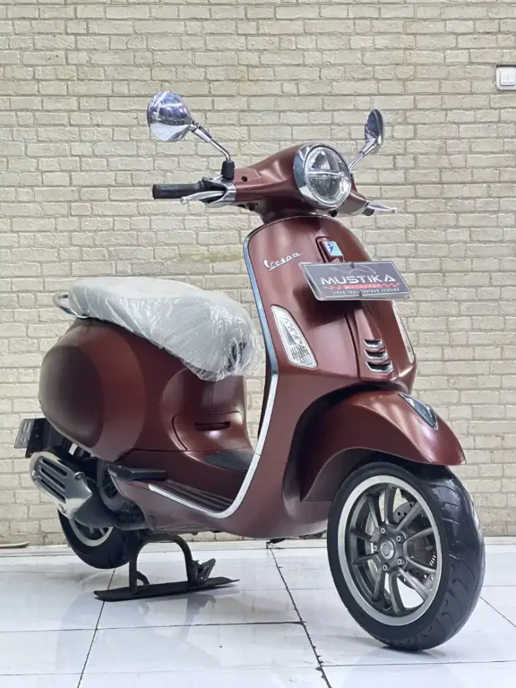 LIMITED EDITION‼️ VESPA PRIMAVERA 50TH ANIV TH 2019 MATTE BROWN