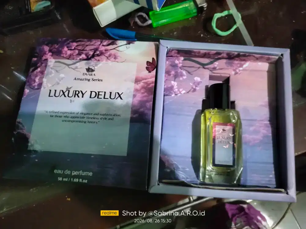 PARFUM DVARA BARU DGN BOX VARIANT LUXURY DELUXE ENK BGT WANGI MURAH