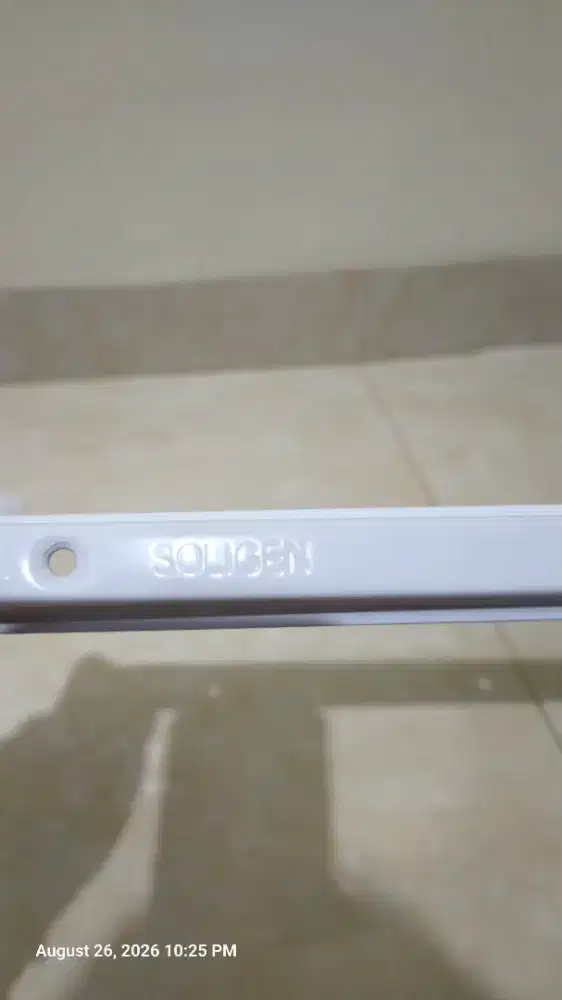 Siku rak putih Soligen 27x37cm/shelf bracket/penyangga ambalan