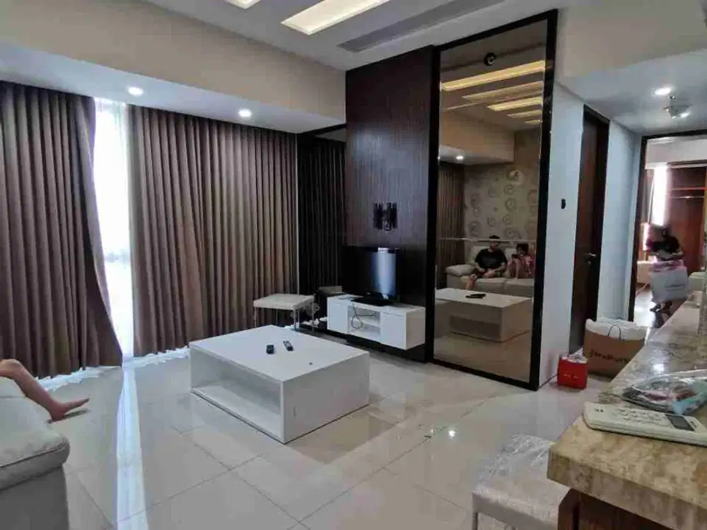 sewa apartemen 3 bed room the Linden Marvell City di pusat kota Surabaya dekat Perkantoran, Kampus, Rumah Sakit