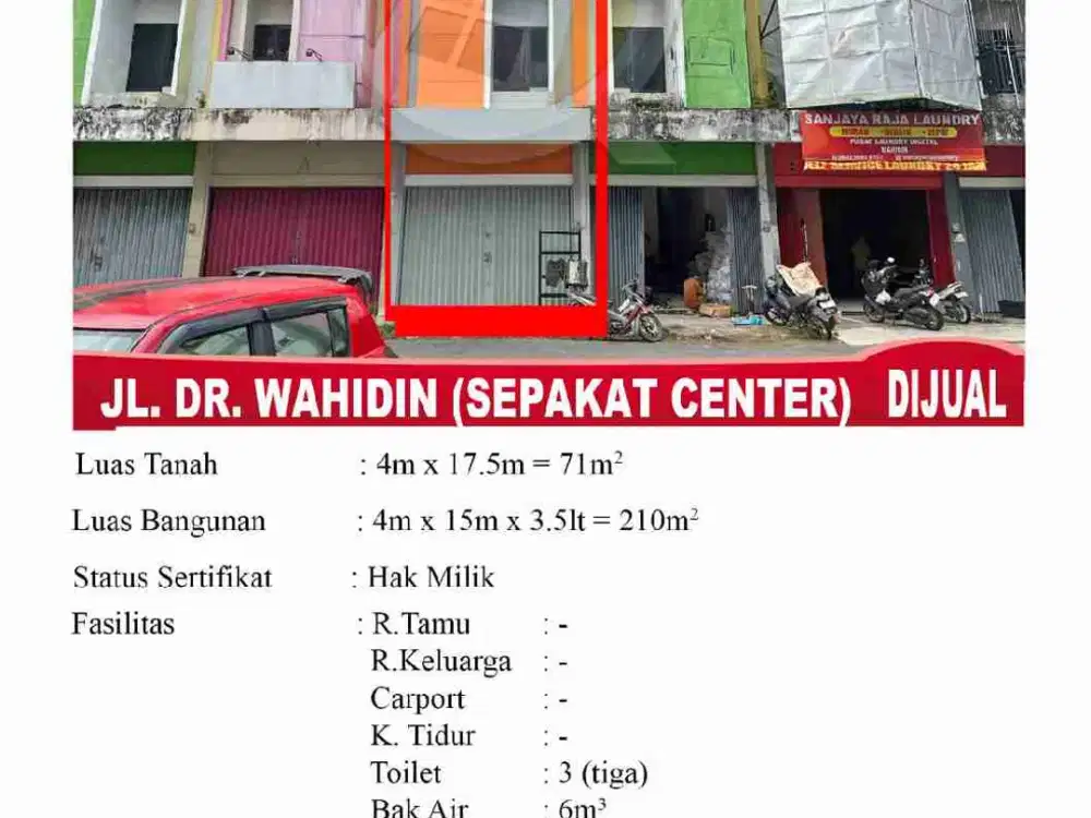 Ruko Cocok untuk berbagai macam usaha