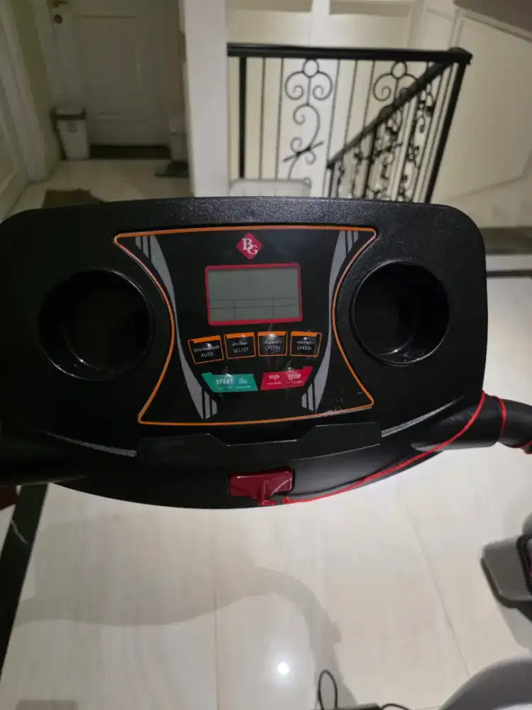 BG SPORT Treadmill Electric Lipat Treadmill Manual Multifungsi