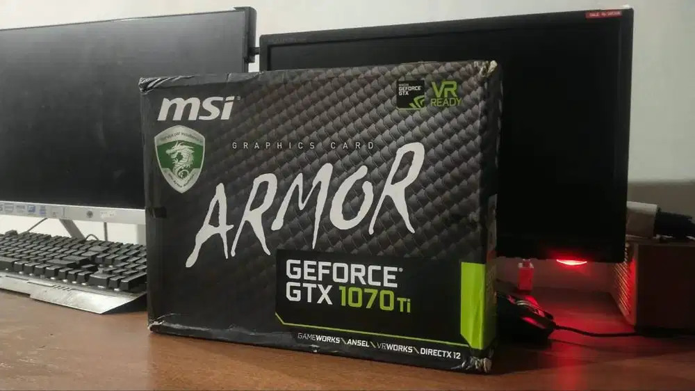 MSI ARMOR GTX 1070TI 8GB - BEKAS