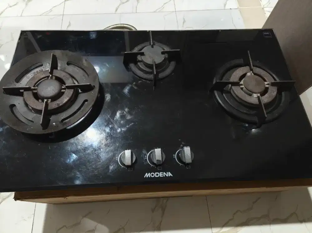 Kompor tanam modena 3 tungku