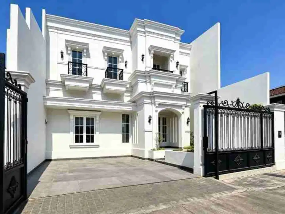 RUMAH MEWAH DIJUAL KOMPLEK DPR PERMATA JOGLO JAKARTA BARAT — LT 200M² LB 350M² SHM