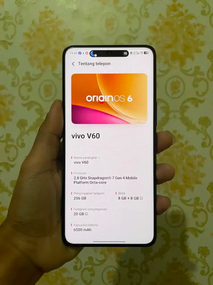 VIVO V60 5G 8+8/256