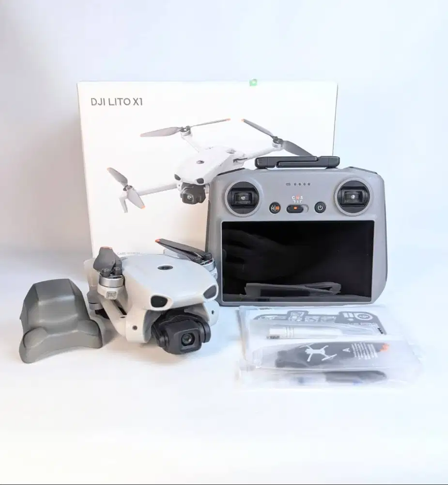 Unit New DJI Lito X1 Basic 1 Battery + Remote Layar RC2 second