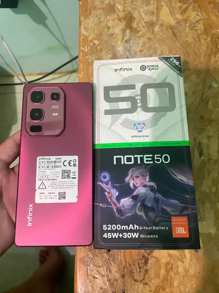 Infinix note 50 8/256