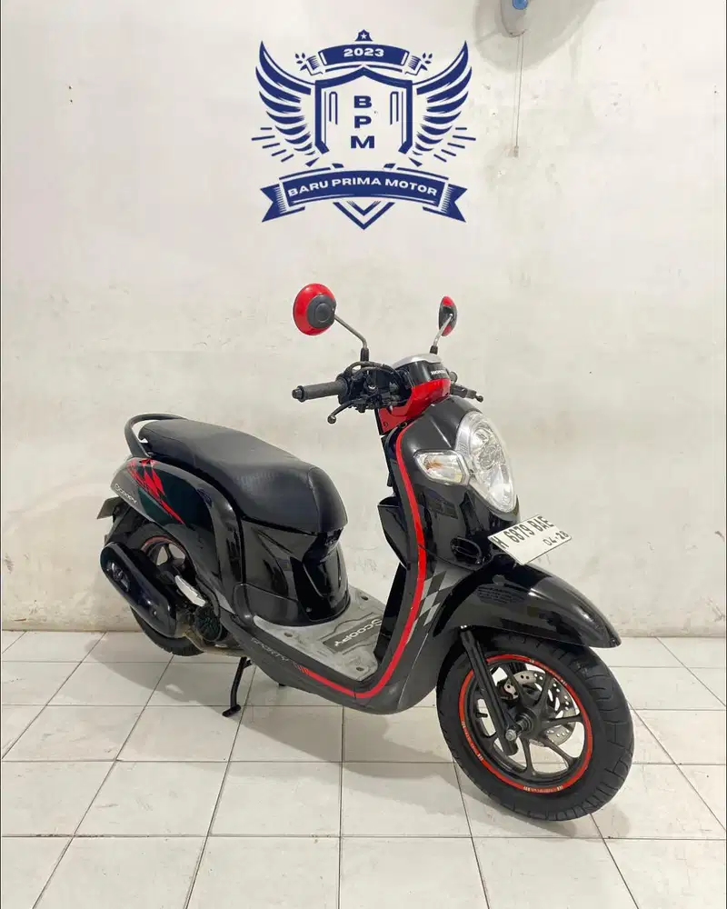 Scoopy sporty 2018 top orisinil