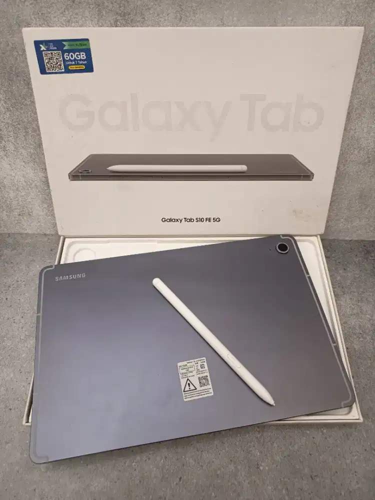 Samsung Galaxy Tab S10 FE 5G 8/128 (Gray), Garansi Resmi Januari 2027