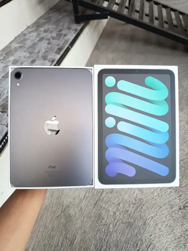 iPad Mini 6 (A15 Bionic) 256GB (Gray), ex Resmi iBox